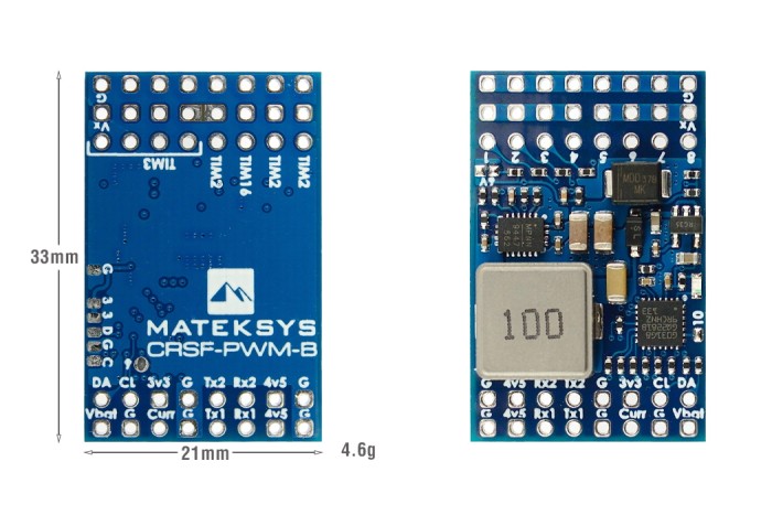 Конвертер радіокерування Matek CRSF-PWM-B 8 каналів