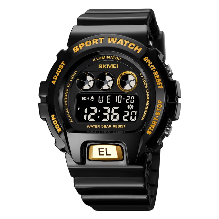 Skmei 1813BKGD Black-Gold