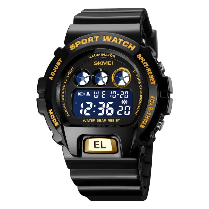Skmei 1813BKGD Black-Gold