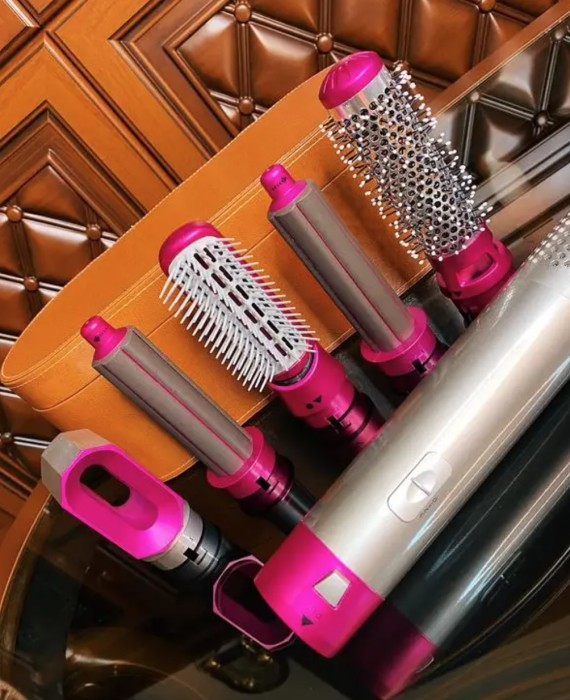 Стайлер для волос 5 в 1 + коробка чехол HAIR BRUSH