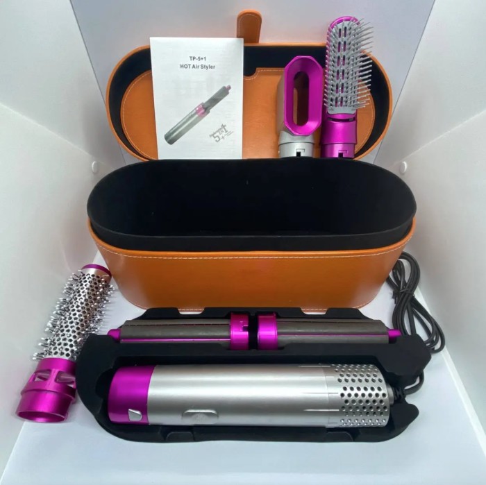 Стайлер для волос 5 в 1 + коробка чехол HAIR BRUSH