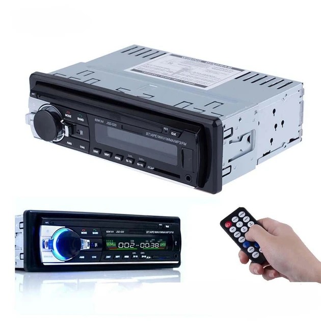 Мощная Автомагнитола с чистым звуком JSD-520BT С USB И BLUETOOTH.