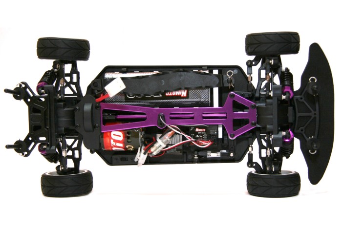Радіокерована модель Шосейна 1:10 Himoto NASCADA HI5101 Brushed (синій)