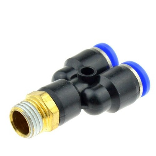 З'єднання цангове Y-подібне 10 мм*1/4" AIRKRAFT SPX10-02