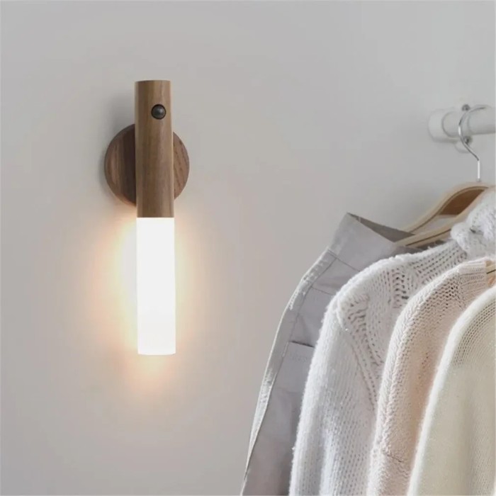 Лампа, светильник LED с датчиком движения и встроенным аккумулятором на 500Mah Induction lamp