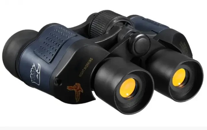 Бинокль для охоты и рыбалки туристический Bushnell Night Quality 60X60 с чехлом