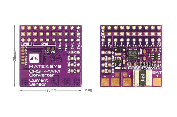 Конвертер радіокерування Matek CRSF-PWM-C
