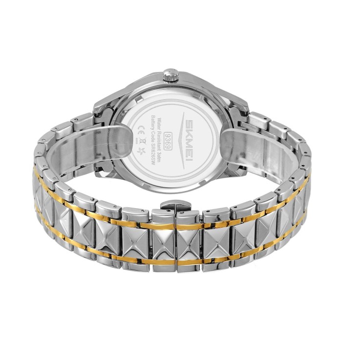 Skmei 9369TGDSI Gold-Silver