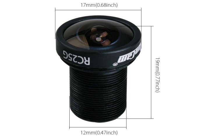 Лінза M12 2.5мм RunCam RC25G для камер Swift, Eagle