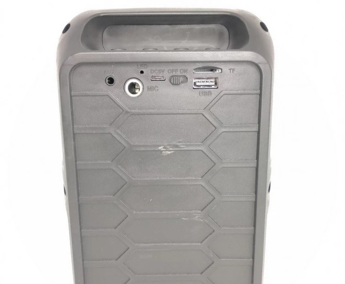 Колонка мини-чемодан от сети и от аккумулятора с USB, SD, FM, AUX, Bluetooth ESS-105