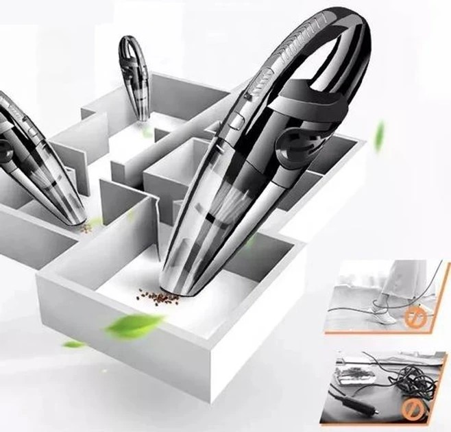 Беспроводной ручной автомобильный пылесос VACCUM CLEANER 120 Вт VAC-330
