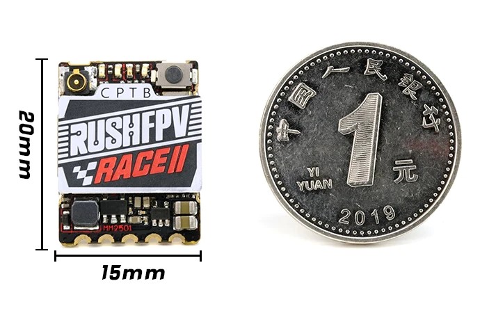 Відеопередавач RushFPV RUSH RACE II 5.8GHz 400mW