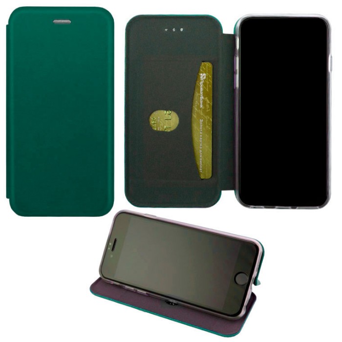 Чехол-книжка Elite Case Xiaomi Mi 11T, Mi 11T Pro темно-зеленый