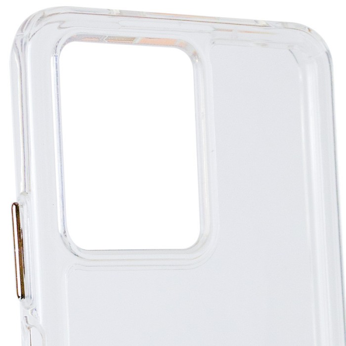 Чохол TPU+PC Clear 2.0 mm metal buttons для Oppo A57s / A77s Прозорий
