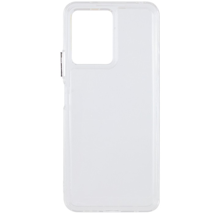 Чохол TPU+PC Clear 2.0 mm metal buttons для Oppo A57s / A77s Прозорий