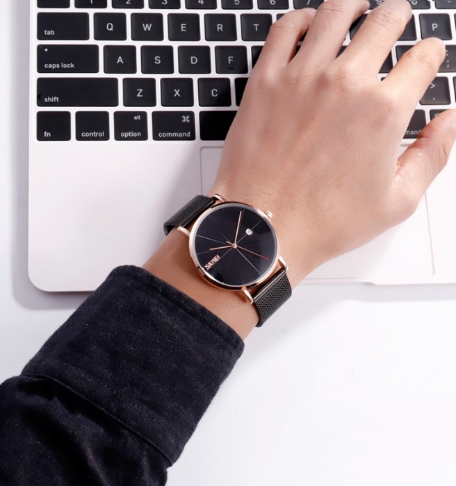 Skmei 9183RGBK Black-Rose Gold SALE