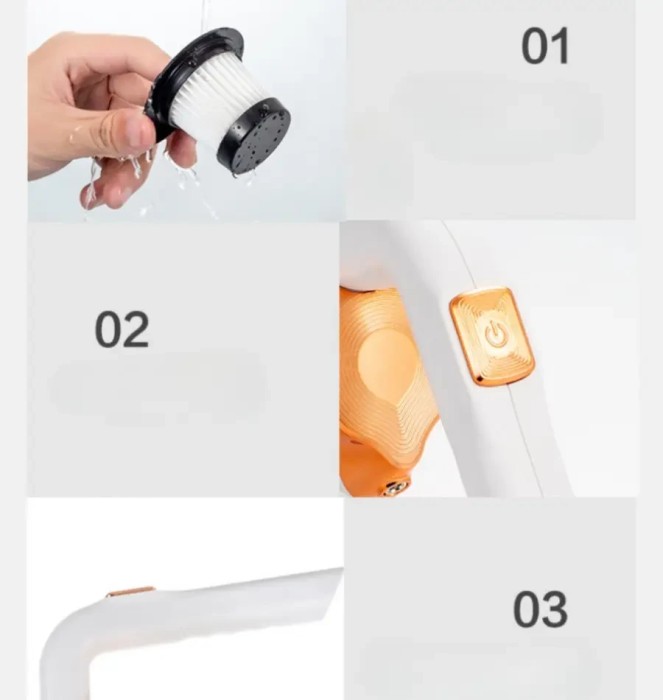 УЦЕНКА! Вакуумный беспроводной пылесос ручной 2в1 Wireless Вертикальный компактный (Плохая упаковка 2711)