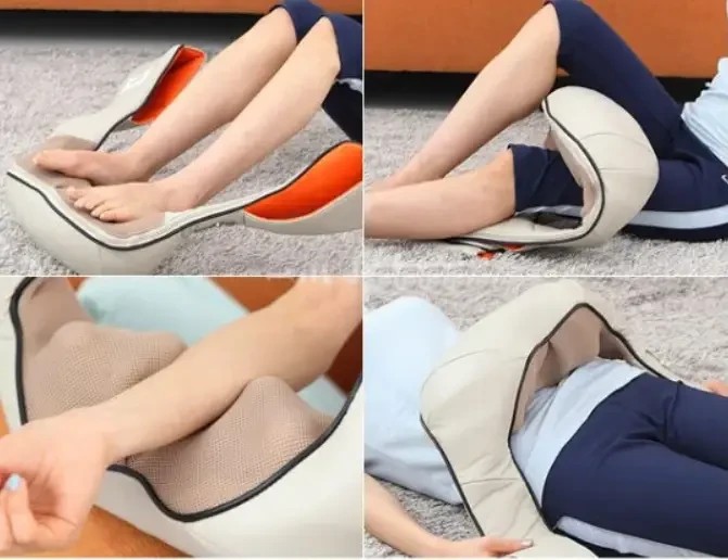 УЦЕНКА! Роликовый массажер для спины и шеи Massager of Neck Kneading (Плохая упаковка 2859)