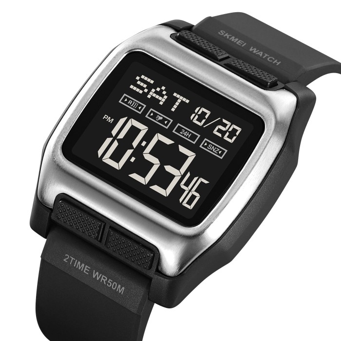 Skmei 2193SIBK Silver-Black