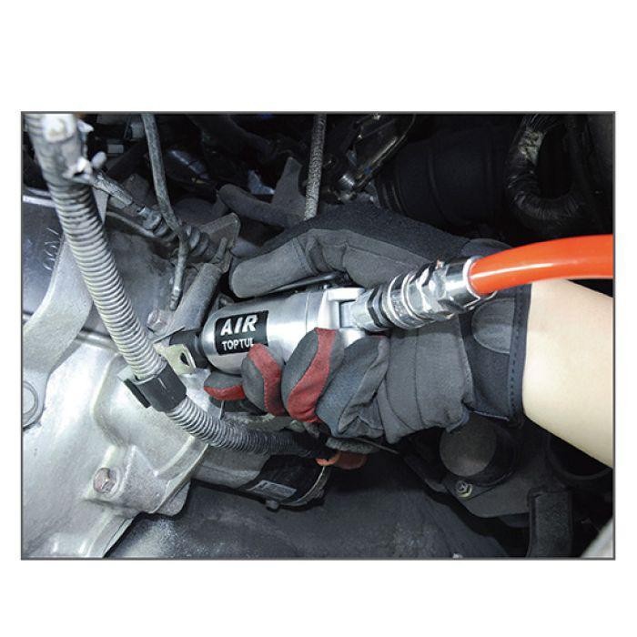 Пневмогайковерт професійний TOPTUL 1/4" 108N/m 12000об/хв Mini Butterfly Type KAAU0808