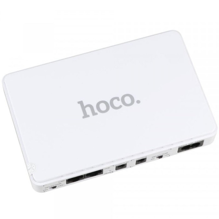 Джерело безперебійного живлення Hoco DB25 Smart Mini UPS для роутерів 5V/9V/12V 8800 mAh White