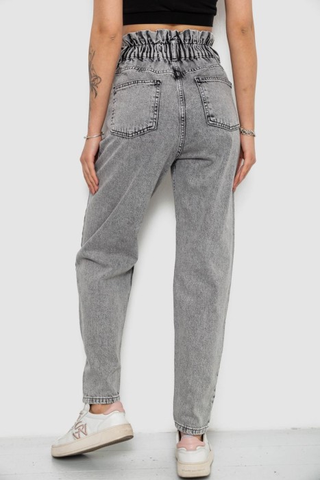 Джинси жіночі Mom-fit, колір сірий, 244R1601S20-LZ