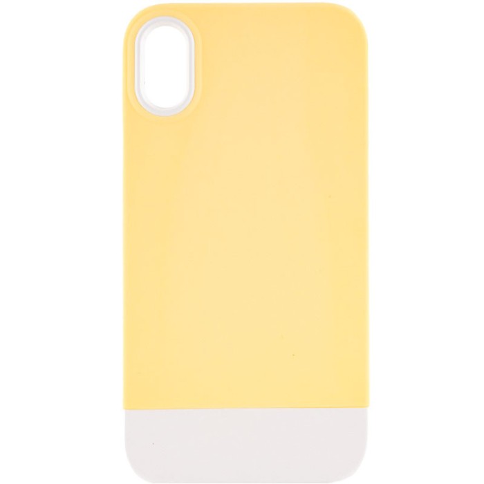 Чохол TPU+PC Bichromatic для Apple iPhone X / XS (5.8") Navy Blue / White