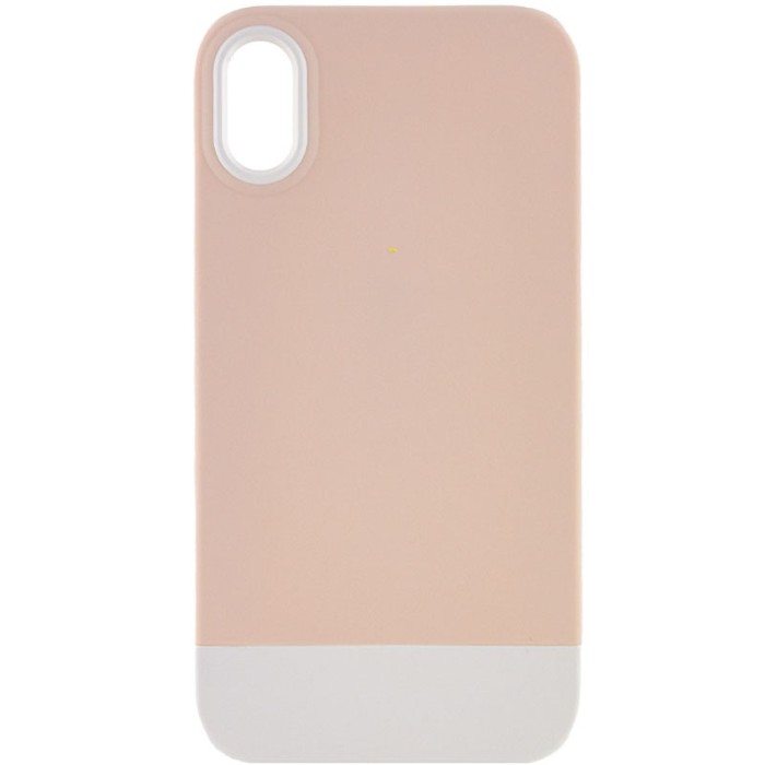 Чохол TPU+PC Bichromatic для Apple iPhone X / XS (5.8") Navy Blue / White