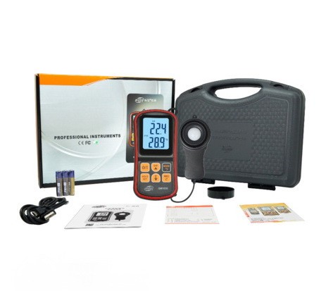 Цифровий люксметр + термометр, USB 200000 Lux BENETECH GM1030C