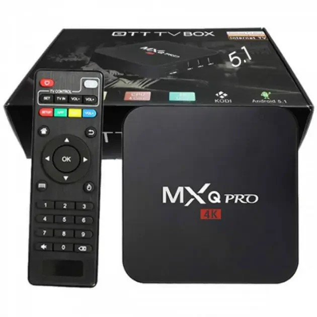 Android TV приставка Smart Box MXQ PRO 1 Gb + 64 Gb Professional медиаплеер смарт мини приставка PRK