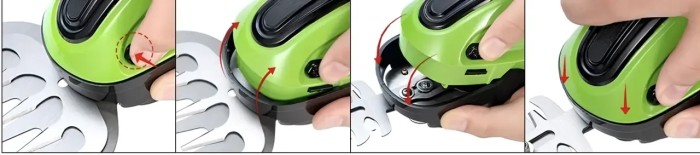 Ножницы-кусторез аккумуляторный Garden cutter EVCITN