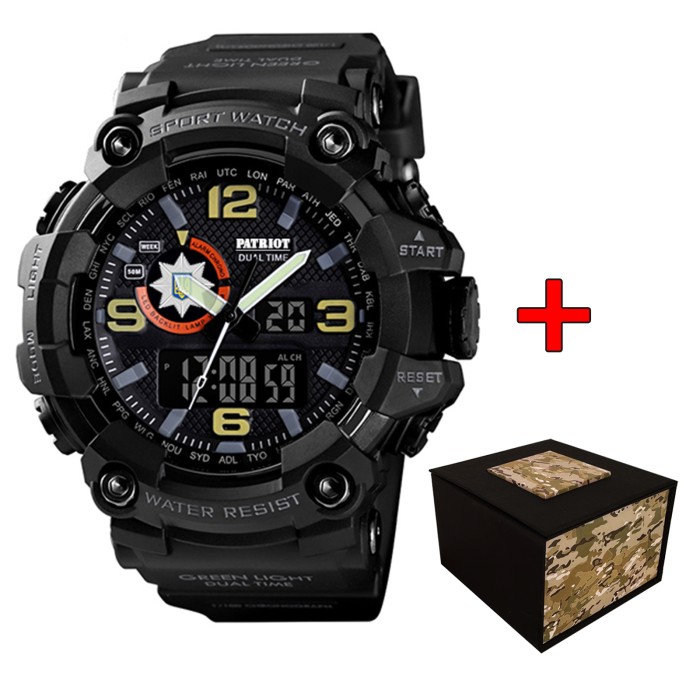 Patriot 002BKPO Поліція Чорні + Коробка