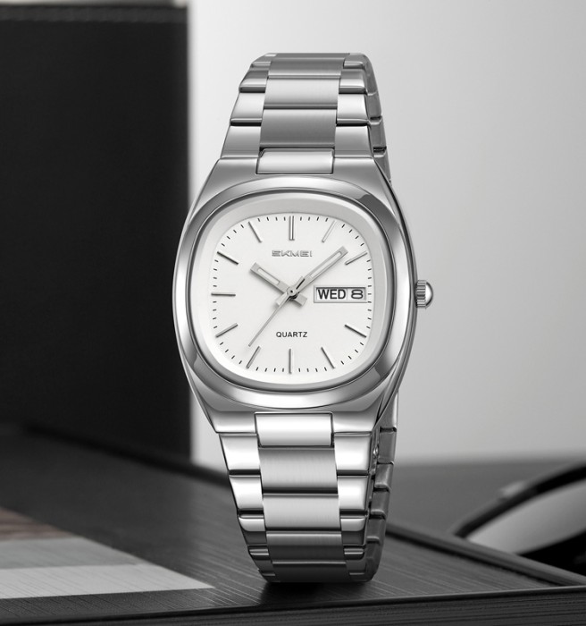 Skmei 2420SIWT Silver-White