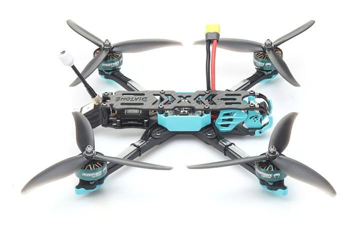 Квадрокоптер FPV Diatone Roma7 PNP (F405, 50A, 2808, 2.5W, ELRS915)