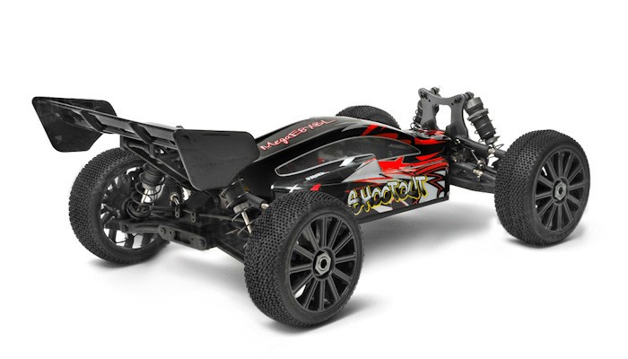 Радіокерована модель Баггі 1:8 Himoto Shootout MegaE8XBL Brushless (червоний)