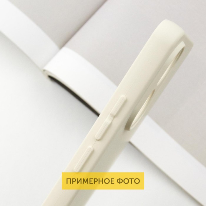 Чохол Silicone Cover Lakshmi Full Camera (AA) для Motorola Edge 50 Neo Білий / White