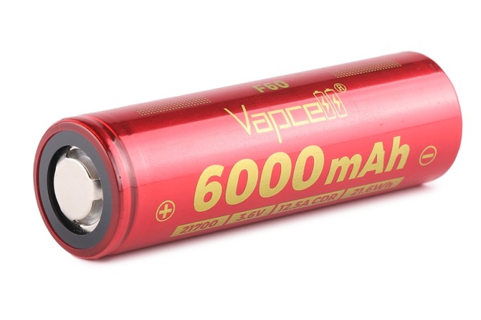 Акумулятор Li-Ion 21700 VAPCELL F60 6000мАч 10A