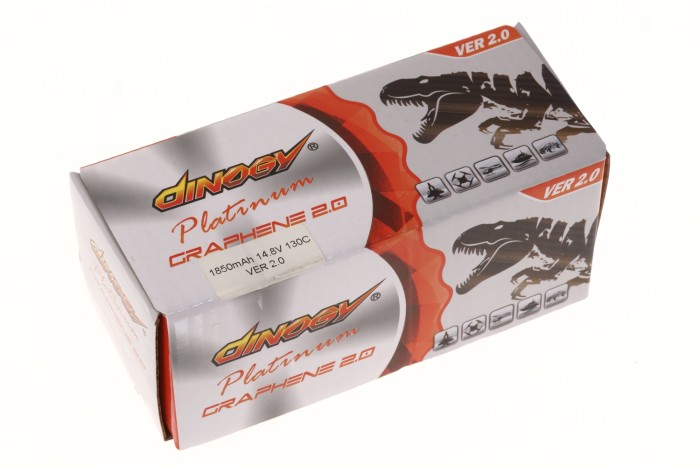 Акумулятор для квадрокоптера Dinogy PLATINUM G2.0 Li-Pol 1850 мАг 14.8 В 90,5x34x34,5 мм XT60 130C