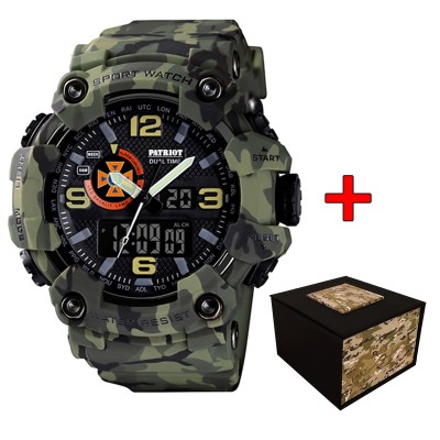 Patriot 002CMGRDSNS ДСНС Зелений камуфляж + Коробка