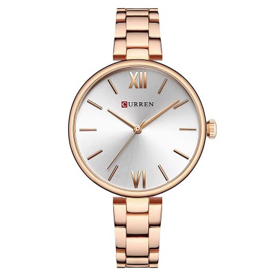 Curren 9017 Rose Gold-White