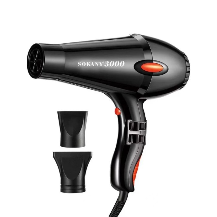 Профессиональный фен для сушки волос с диффузором Sokany SK-3001-HD 3000 Вт