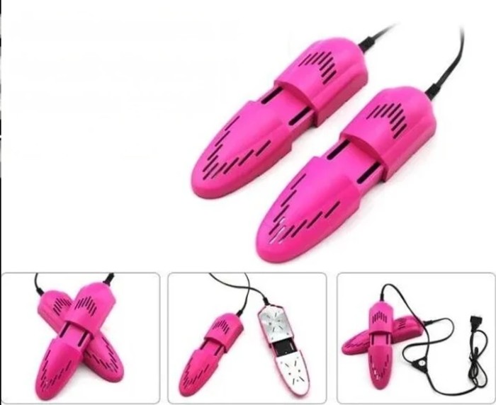 Электрическая сушилка для обуви Shoes Dryer 220V электросушилка для сушки обуви розовая