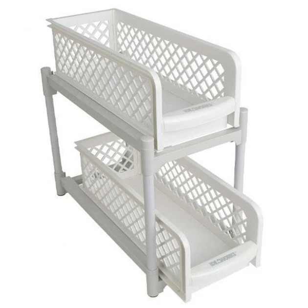 УЦЕНКА! Органайзер Portable 2 Tier Basket Drawers (Плохая упаковка 2863)