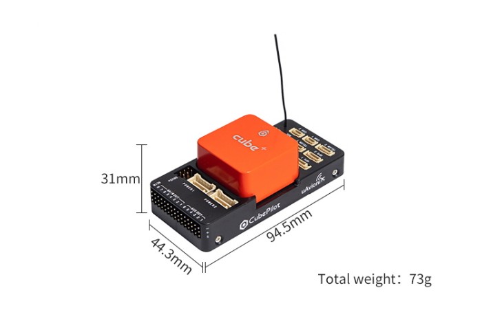 Політний контролер CubePilot Pixhawk 2.1 Cube Orange+ на платі ADS-B
