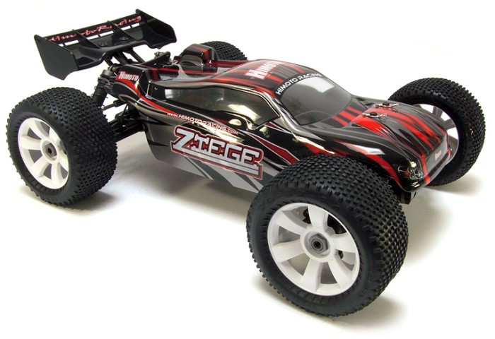 Радіокерована модель траггі 1:8 Himoto Ziege MegaE8XTL Brushless (червоний)