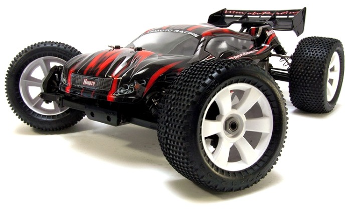 Радіокерована модель траггі 1:8 Himoto Ziege MegaE8XTL Brushless (червоний)