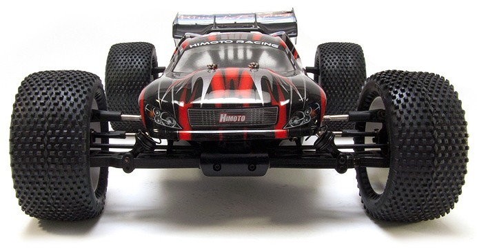 Радіокерована модель траггі 1:8 Himoto Ziege MegaE8XTL Brushless (червоний)