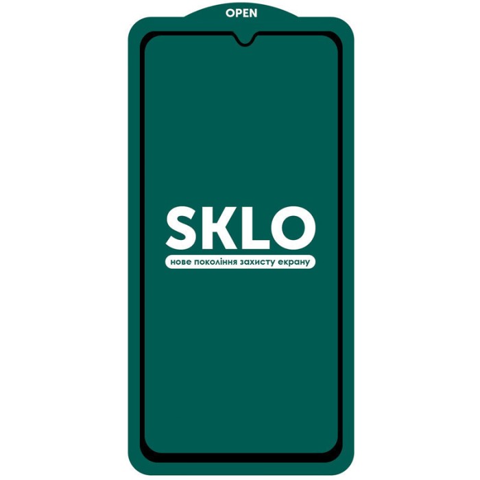 Захисне скло SKLO 5D (тех.пак) для Samsung Galaxy A35 5G / A55 5G Чорний