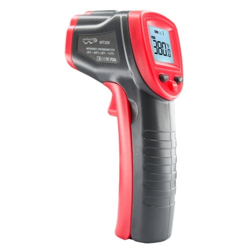 Безконтактний інфрачервоний термометр (пірометр)  -  50-380 °C WINTACT WT320