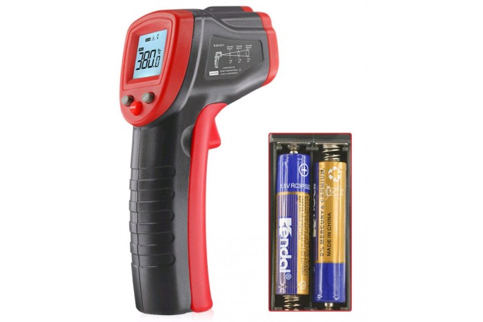 Безконтактний інфрачервоний термометр (пірометр)  -  50-380 °C WINTACT WT320